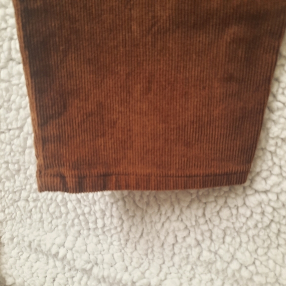 Womens Brown Burnt Umber Cordoroy Old Navy Rockstar Super Skinny Mid-Rise Sz 8 - Picture 8 of 11